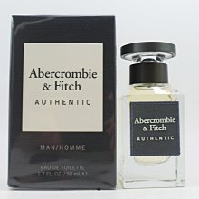 美國愛買  Abercrombie & Fitch真我男性淡香水50ml