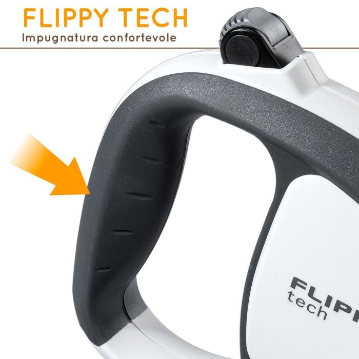 【優比寵物】義大利飛寶ferplast FLIPPY Deluxe飛力比豪華牽引繩05型(5m長)(高拉纖維式纜繩)牽繩