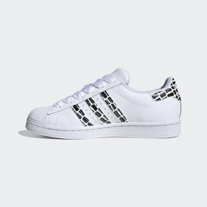 南◇2020 6月ADIDAS SUPERSTAR 白底豹紋印花休閒鞋FV3452 全白三葉草女