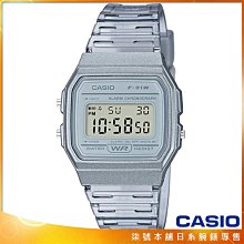 【柒號本舖】CASIO 日系卡西歐鬧鈴電子錶-果凍灰 # F-91WS-8 (原廠公司貨全配盒裝)