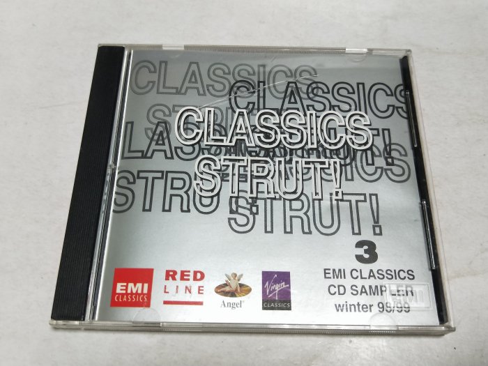 昀嫣音樂(CD149) CLASSICS STRUT! 3 - EMI CLASSICS SAMPLER 售出不退