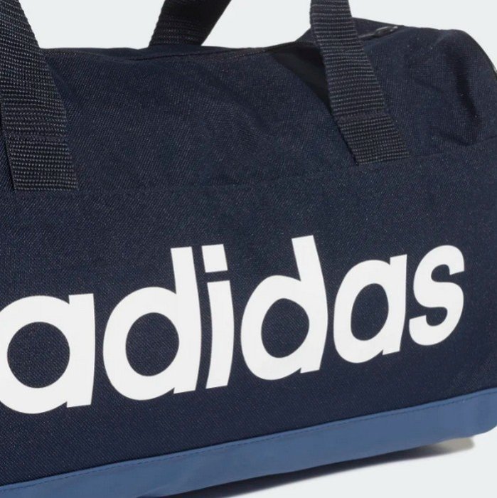 【豬豬老闆】ADIDAS LINEAR DUFFEL BAG 深藍 手拿 側背包 旅遊包 健身包 FM6748