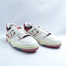 New Balance 550 休閒鞋 BB550VGA 男女款 復古鞋 D楦 鹽白x紅【iSport愛運動】