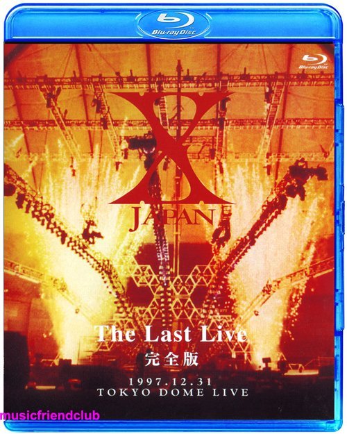 熱銷直出 X Japan The Last Live 最后告別演唱會 (藍光BD50G)蝉韵文化音像BD藍光