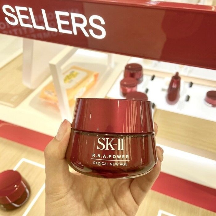 SK-II SK2 活膚霜修護精華霜 新版RNA 超肌能緊緻活膚霜 大紅瓶面霜 80g