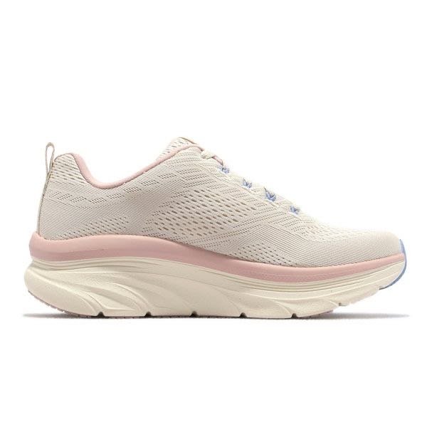 女 SKECHERS D'LUX WALKER 厚底 休閒鞋 米白粉色 149368NTMT