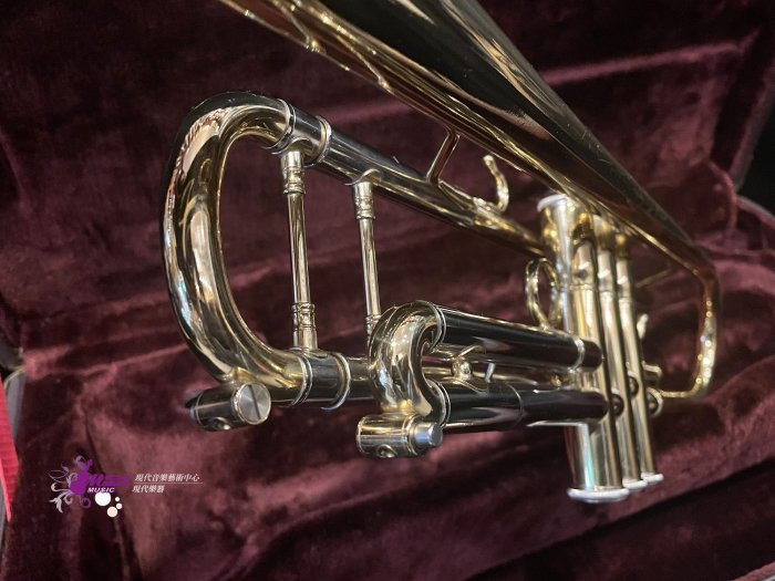 【現代樂器】已售出！中古美品！二手Jupiter JTR-1000 Trumpet 進階型 金漆小號(小喇叭)