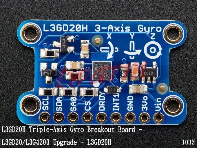 《德源科技》r) L3GD20 Triple-Axis Gyro Breakout Board (ada1032)