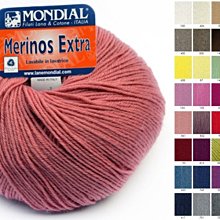 MONDIAL艾加美麗諾混紡毛線100g245m~Merinos Extra夢代爾歐洲進口~適編織任何作品☆彩暄手工坊☆