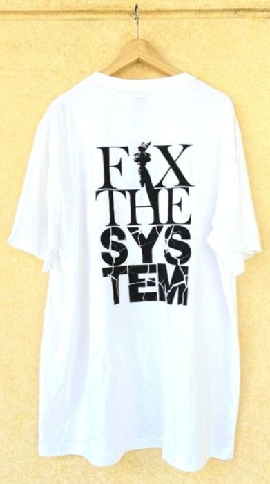 BLACK全新KITH碎裂BOX黑人人權活動black lives matter義賣Fix The System短T