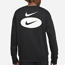 南◇2022 1月 NIKE NSW 刺繡LOGO 刷毛 大學T 長袖 運動長袖 男生 113 黑色DM5461-010