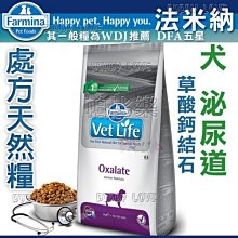 帕比樂-Farmina法米納-處方天然犬糧【泌尿道草酸鈣結石2kg】VDOX-8