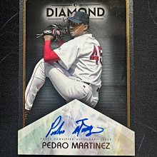 2023 TOPPS DIAMOND ICONS 紅襪隊傳奇投手PEDRO MARTINEZ 簽名卡 限量10張