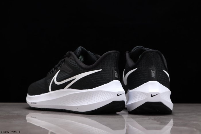 Nike Air Zoom Pegasus 39 黑白 休閒運動跑鞋百搭 舒適 男女鞋 DH4071-001