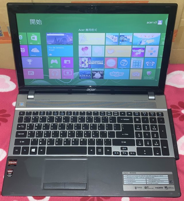 Acer Aspire V3-551G AMD A8 15.6吋筆電