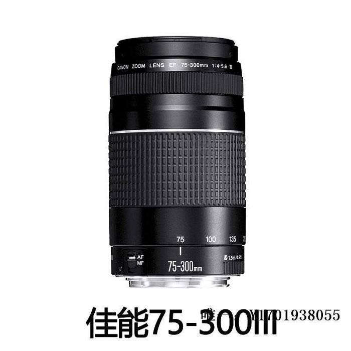 相機鏡頭佳能 EF-S 55-250mm IS STM 單反長焦防抖鏡頭 打鳥攝月75-300III單反鏡頭