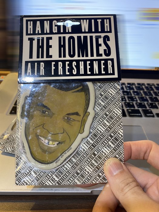 Hanging with the homie air freshener 傳奇拳擊手Mike Tyson 汽車香片