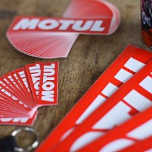 【易油網】MOTUL 原廠 紀念貼紙(中) 潮流 300V SHELL REPSOL 海灣 TOTAL ARAL ELF