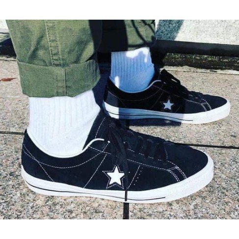 【正品】CONVERSE ONE STAR OX 1970 黑白 三星標 紅盒 休閒 運動鞋 男女鞋 158369C