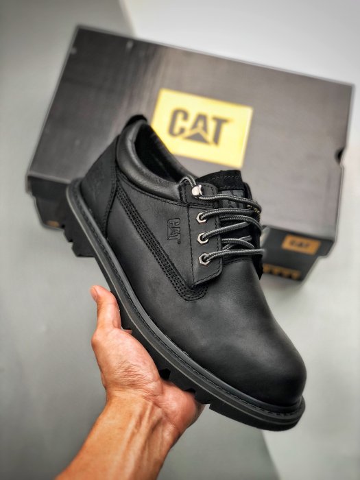 CAT 卡特官網固特異版本新款休閒繫帶男鞋皮鞋39-44【 fashion trend 】