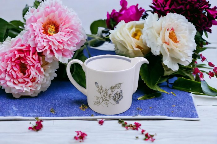 【Sunshine Antiques】Susie Cooper - Glen Mist 英國骨瓷下午茶咖啡杯組 F.19