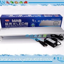 【~魚店亂亂賣~】D-MR-412水族先生MR.AQUA超亮光MA8藍白燈2尺(60cm)LED伸縮跨燈