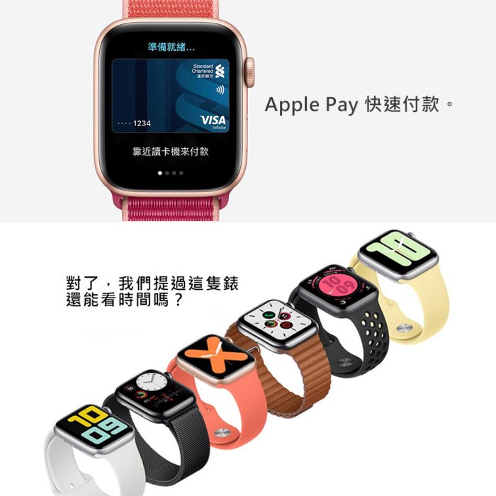 ET手機倉庫【Apple Watch Nike Series 5 GPS 44MM】A2093（現貨、手錶）附發票