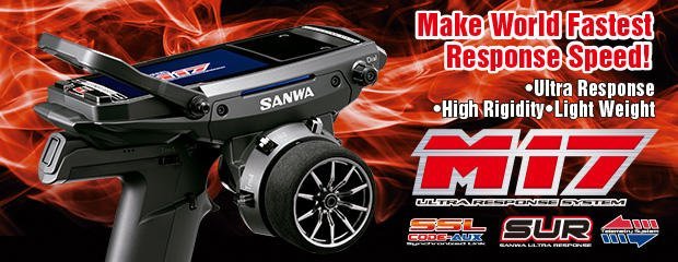 創億RC SANWA M17 遙控器 彩色液晶 單接收版(RX-491)