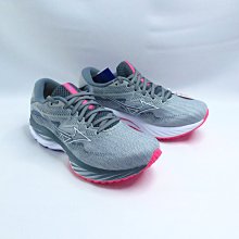 Mizuno WAVE RIDER 27 SW 女慢跑鞋 4E楦 J1GD230621 灰【iSport愛運動】