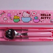 GIFT41 土城店 市伊瓏屋 凱蒂貓 HELLO KITTY 餐具組 4710891168265 滿千免運