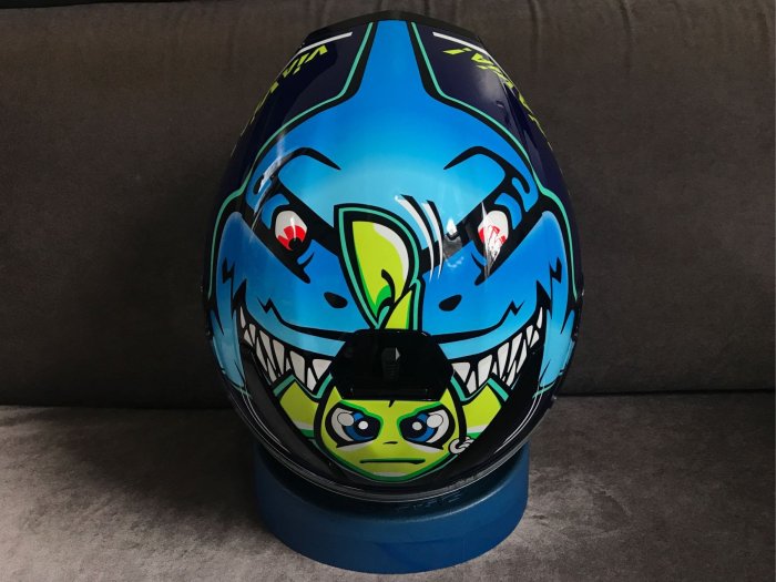 [阿群部品］義大利版AGV K5-JET Rossi Misano 2015 鯊魚 彩繪 3/4 半罩帽 ROSSI 內墨鏡 Via Via Via K5JET