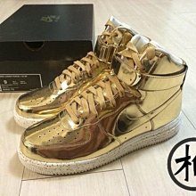 【柏】台灣公司貨 NIKE LUNAR FORCE 1 HI SP 高統 土豪金 652845-770 男鞋 US9