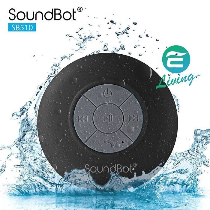 【易油網】【缺貨】SoundBot SB510 美國原廠聲霸 藍牙喇叭 防震防摔 防水 吸盤 黑 JVC beats