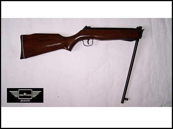 廠商清倉大拍賣LB22AS中折式全金屬狙擊槍獵槍4.5mm壓縮空氣槍步槍喇叭彈鉛彈(另有LB22S工字牌5.5MM)