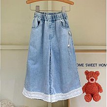 90~130 ♥褲子(BLUE) AIAI-2 24夏季 AIA240326-002『韓爸有衣正韓國童裝』~預購