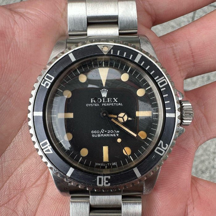 ［藏家已交流］Rolex 5513 non serif dial 膏藥面 勞力士 黑水鬼 潛水錶