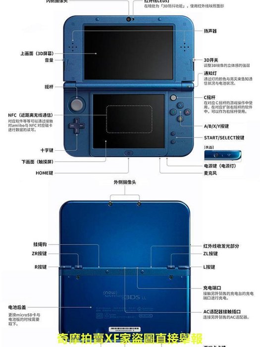 NEW 3DS/3DSLL游戲主機支持中文漢化游戲A9/B9免卡NDSL升級版| Yahoo