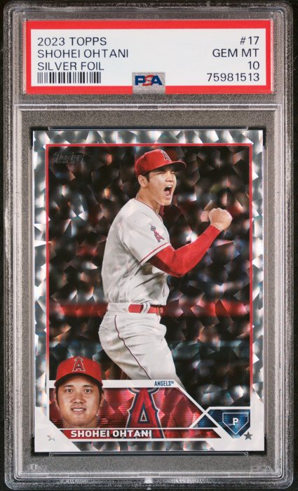 大谷翔平　2023TOPPS SILVER FOIL