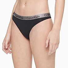 【CK女生館】☆【Calvin Klein金屬LOGO織帶丁字褲】☆【CKGU003T2】(XS-S-M)