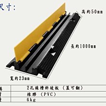 橡膠減速墊 無障礙斜坡磚 電線槽 水管管線槽 緩坡墊 減速緩衝板 抗壓 高承重 可多組併接 上蓋可掀(2線槽孔款)