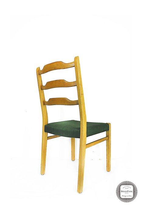 【 BRASS PARK 銅公園 】  北歐鄉村風單人椅   橡木/古董/二手/老件/餐椅/工作椅/休閒椅