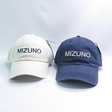 Mizuno 休閒帽 D2TWB107- 棒球帽 老帽 台灣製 棉質 舒適 透氣【iSport愛運動】