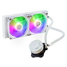 小白的生活工場*Coolermaster MASTERLIQUID 240L CORE ARGB 白色版一體化CPU水冷