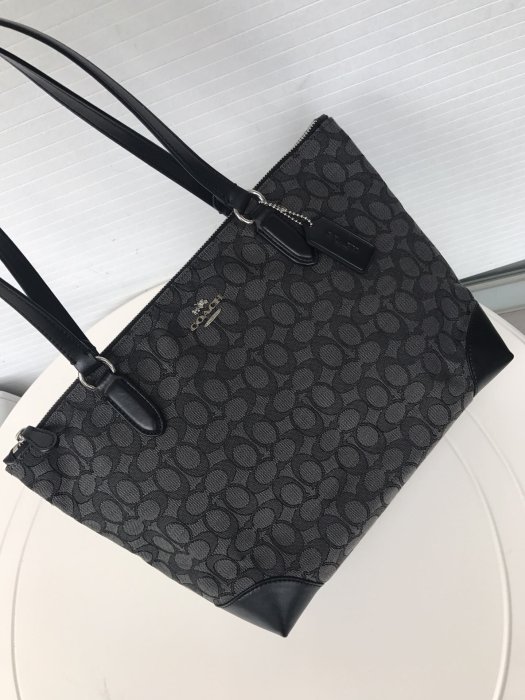 DanDa代購 美國正品 COACH 29958 最新款 帆布購物袋 女士單肩斜跨提手包 附購買憑證