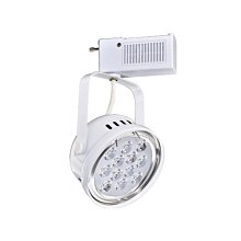 【燈王的店】LED 12W 軌道燈 白框 附免驅動燈泡 白光/自然光/黃光 TYL708W-12W