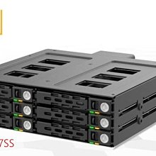 小白的生活工場*ELS N-67SS 2.5吋 SATA/SAS 6BAY 抽取盒(佔5.25吋空間)