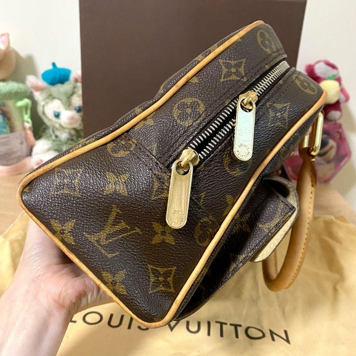 二手Louis Vuitton M40026 Manhattan PM 手提包（LV曼哈頓包/LV手提包）