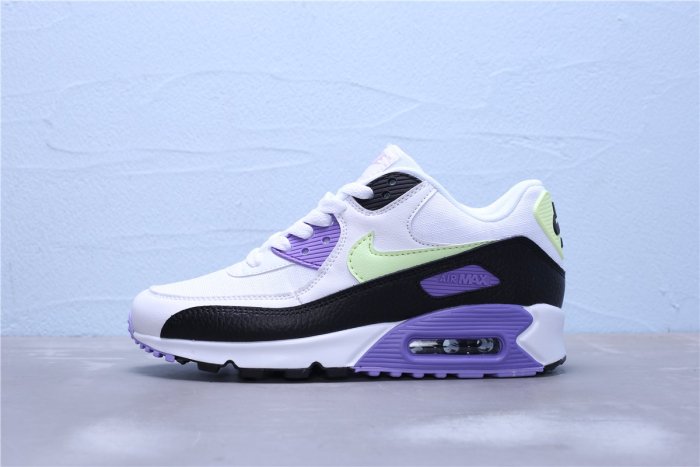 Nike Air Max 90 復古 氣墊 黑白紫 休閒運動鞋 女鞋 325213-142