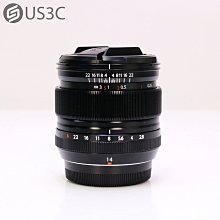 【US3C-小南門店】公司貨 富士 Fujifilm XF 14mm F2.8 R 廣角鏡定焦鏡頭 附原廠遮光罩及保護鏡