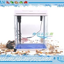 【魚店亂亂賣】水族先生JAD小彎角上部過濾ㄇ型LED玻璃套缸MS-320M白色(可調光)Mr.Aqua